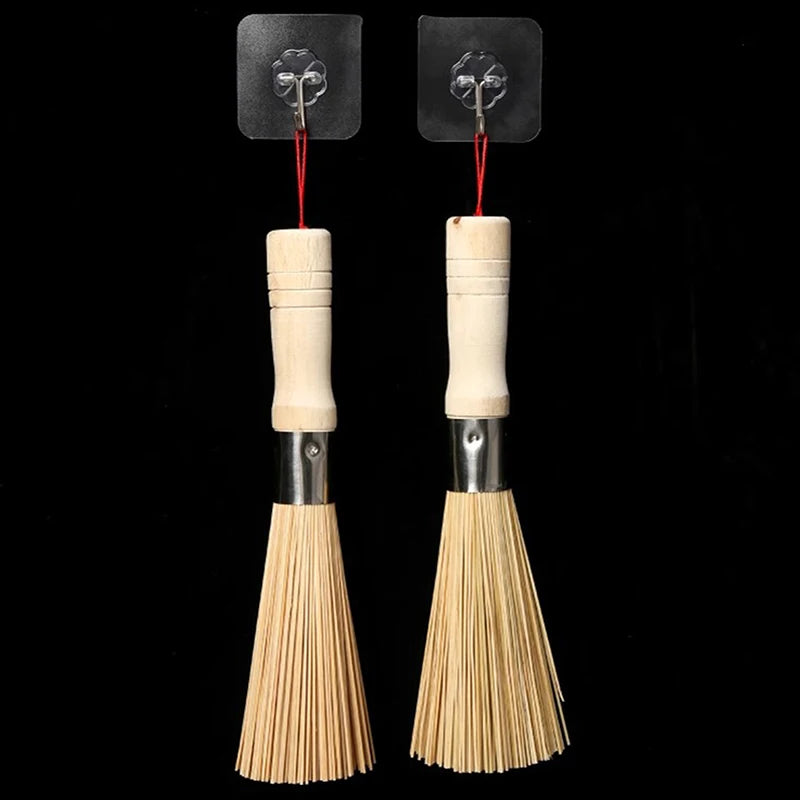 Brosse nettoyante wok - LEE Bois La maison du wok